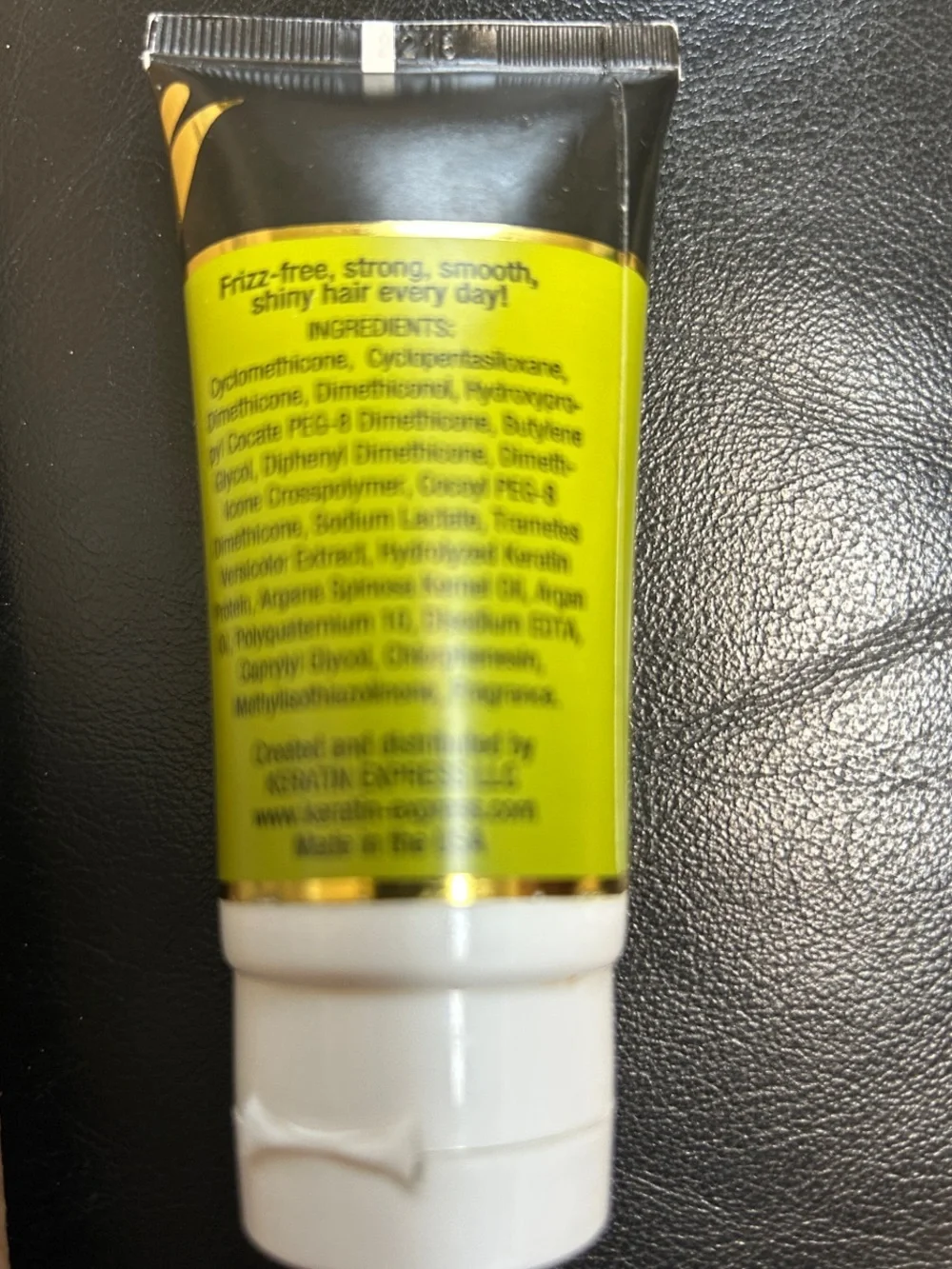 Daily Keratin Hair Treatment - Black & Gold